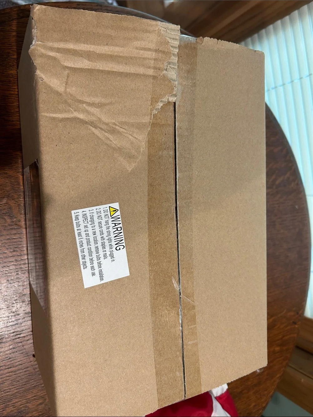 New in unopened box Brighton Black G40 Clear Globe String Lights Indoor/Outdoor